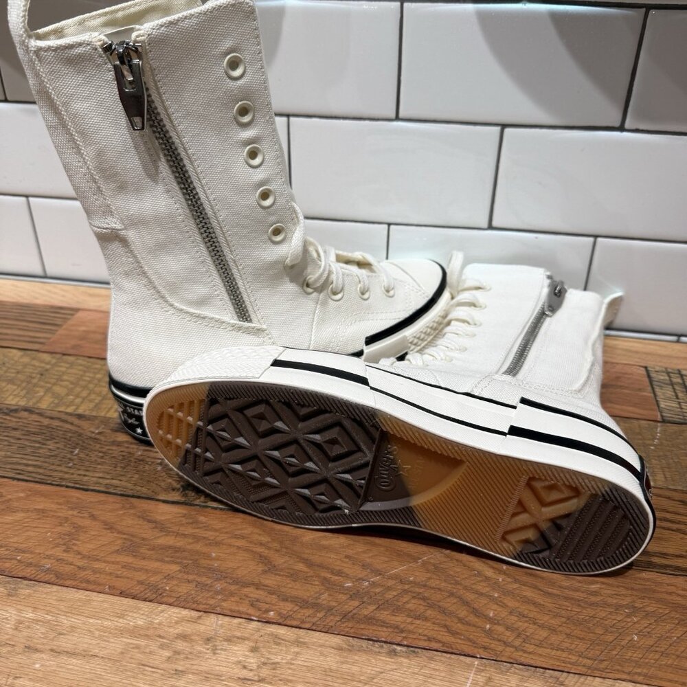 New Converse Women Chuck 70 Plus X-Hi High Top Platform Sneakers Boots Size 6 - Picture 6 of 8